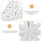 StaticPoster; 3Pcs Paper Star Lantern Lampshade 9 Pointed Star Hanging Decorations for Christmas New Year Wedding Party Holiday Birthday, 13.78 x 13.78 x 5.12 Inch; Category:Ceiling Decorations; Image:5